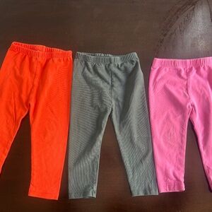 3 pairs Toddler leggings